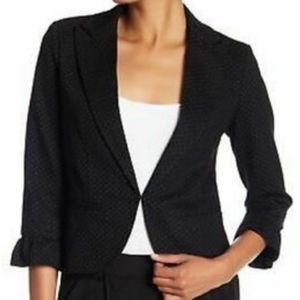 NWT Amanda & Chelsea 3/4 Sleeve Perforated Blazer